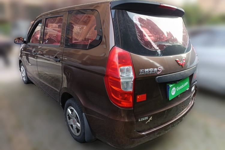 Used Wuling Hongguang 2015 1.5L S Basic Version China V Standard Rear Left 45 Deg