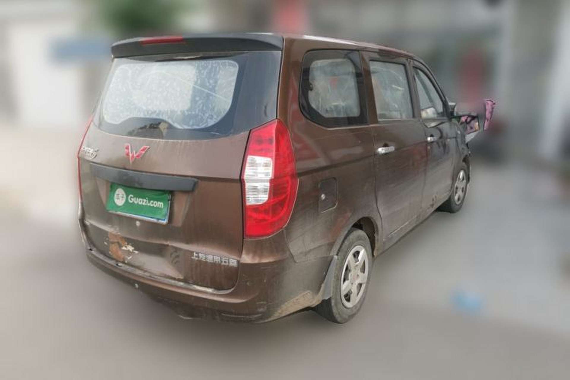 Used Wuling Hongguang 2015 1.2L S Base Model China IV Rear Right 45 Deg
