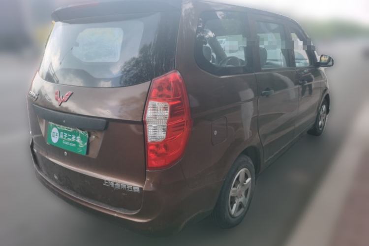 Used Wuling Hongguang 2015 1.2L S Base Model China V Standard Rear Right 45 Deg