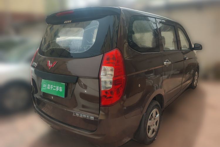 Used Wuling Hongguang 2015 1.5L S Basic Version China V Standard Rear Right 45 Deg