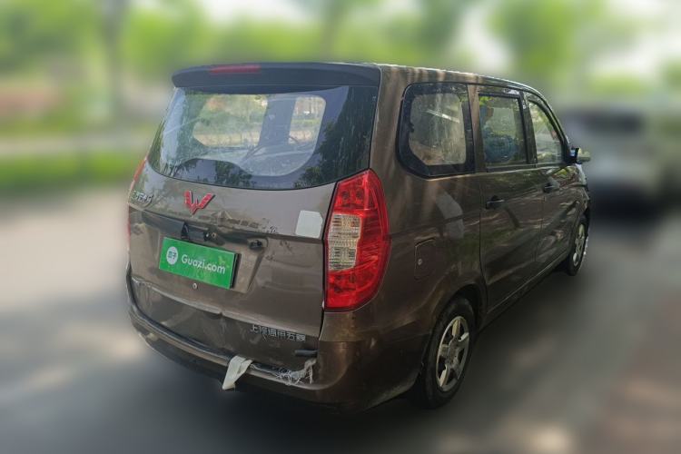 Used Wuling Hongguang 2015 1.5L S Basic Version China V Standard Rear Right 45 Deg
