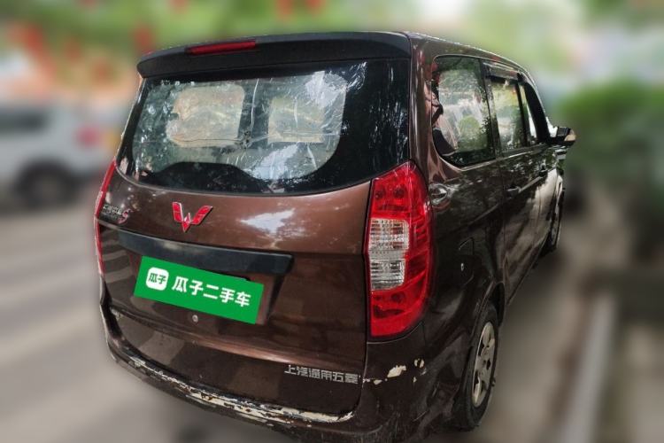 Used Wuling Hongguang 2015 1.5L S Basic Version China V Standard Rear Right 45 Deg