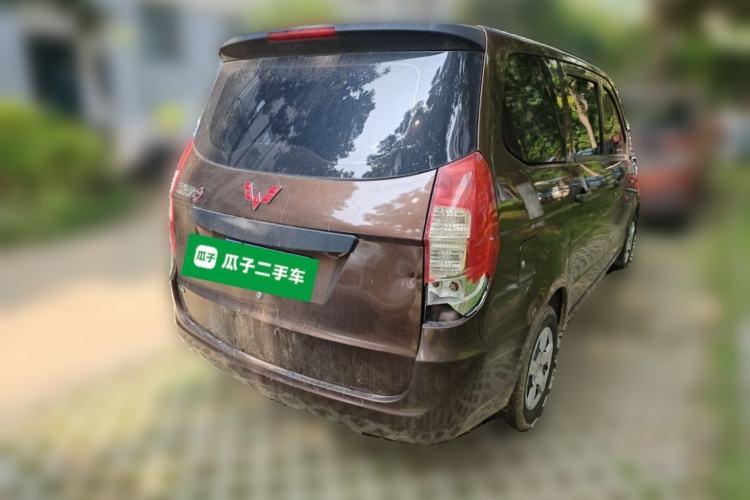 Used Wuling Hongguang 2015 1.5L S Base Model China IV Rear Right 45 Deg