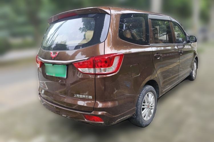 Used Wuling Hongguang 2015 1.5L S1 Standard China V-Emission Standards Rear Right 45 Deg