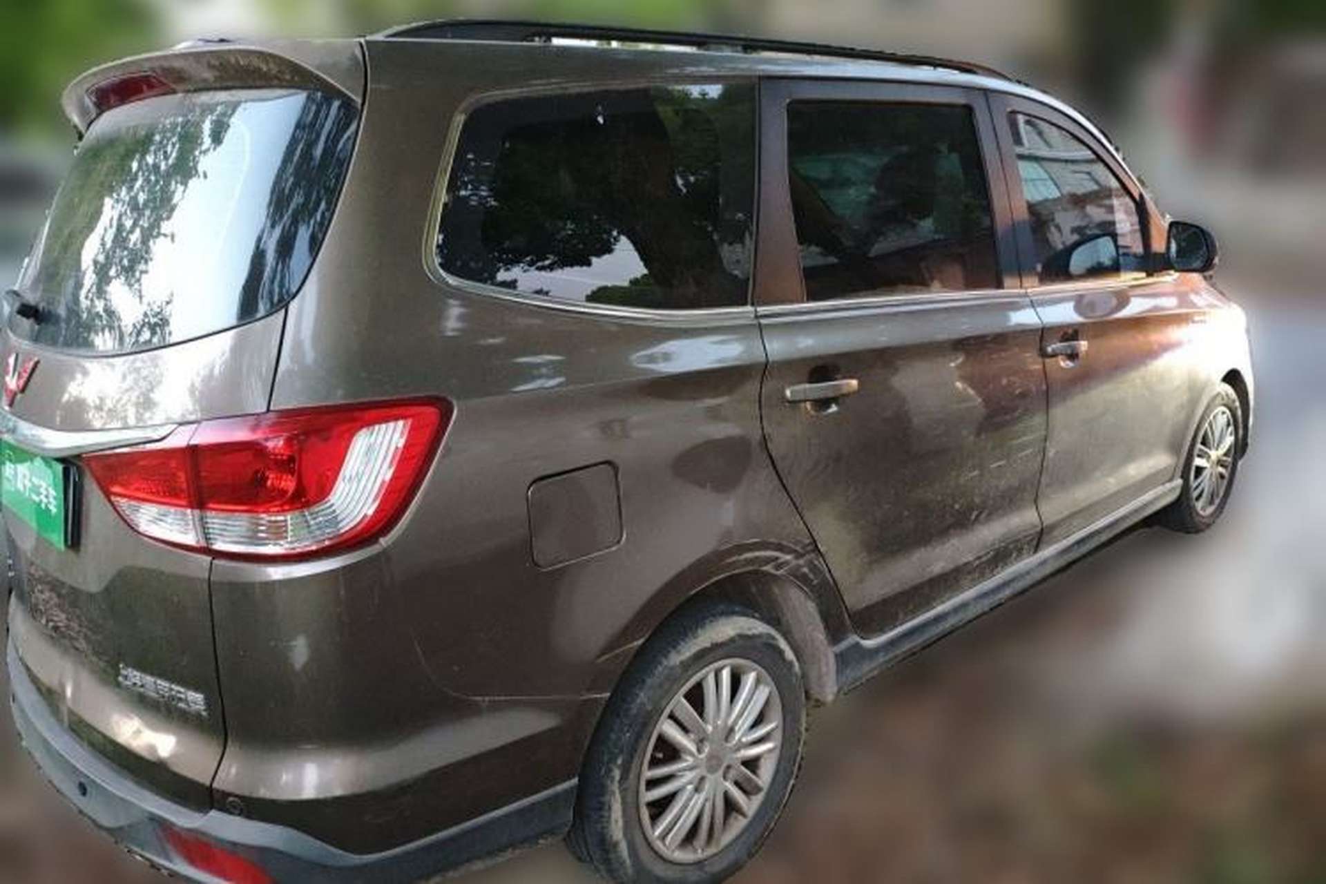 Used Wuling Hongguang 2015 1.5L S1 Comfort China V Standard Rear Right 45 Deg