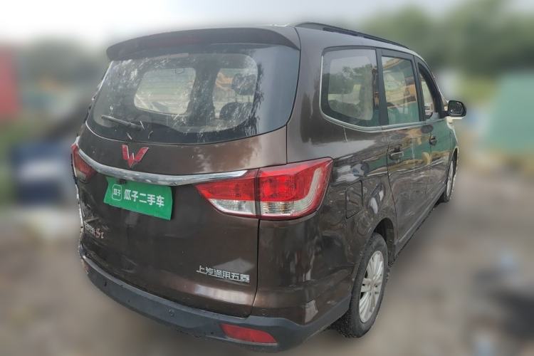 Used Wuling Hongguang 2015 1.5L S1 Comfort China V Standard Rear Right 45 Deg