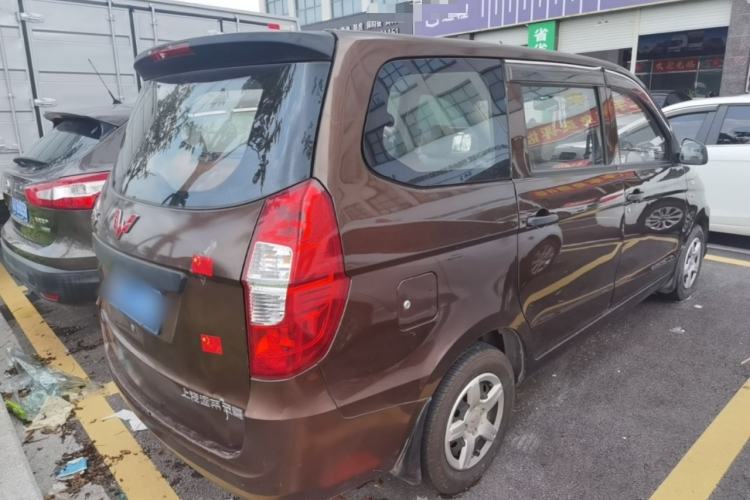 Used Wuling Hongguang 2015 1.5L S Basic Version China V Standard Rear Right 45 Deg
