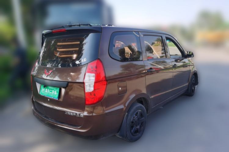 Used Wuling Hongguang 2015 1.5L S Basic Version China V Standard Rear Right 45 Deg