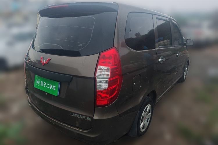 Used Wuling Hongguang 2015 1.5L S Basic Version China V Standard Rear Right 45 Deg