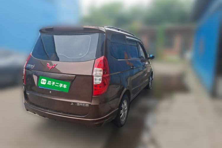 Used Wuling Hongguang 2015 1.5L S Base Model China IV Rear Right 45 Deg