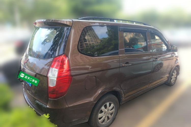 Used Wuling Hongguang 2015 1.5L S Basic Version China V Standard Rear Right 45 Deg
