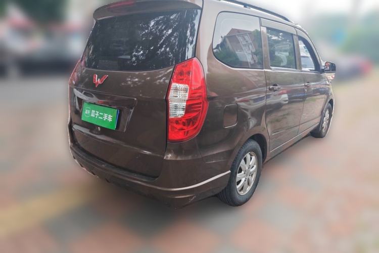 Used Wuling Hongguang 2015 1.5L S Basic Version China V Standard Rear Right 45 Deg