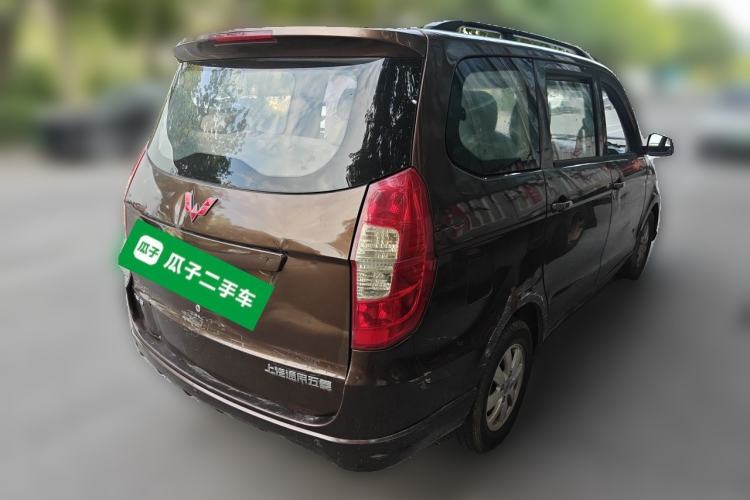 Used Wuling Hongguang 2015 1.5L S1 Standard China V-Emission Standards Rear Right 45 Deg