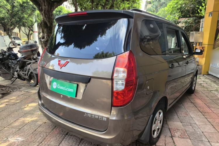 Used Wuling Hongguang 2015 1.2L S Base Model China V Standard Rear Right 45 Deg