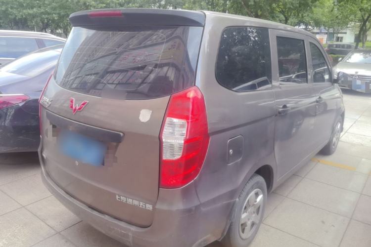 Used Wuling Hongguang 2015 1.2L S Base Model China V Standard Rear Right 45 Deg