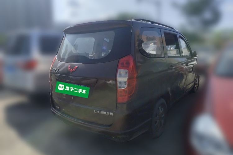 Used Wuling Hongguang 2015 1.5L S1 Standard China V-Emission Standards Rear Right 45 Deg