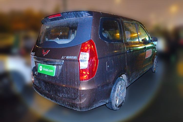 Used Wuling Hongguang 2015 1.5L S Basic Version China V Standard Rear Right 45 Deg