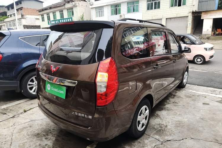Used Wuling Hongguang 2015 1.5L S Base Model China IV Rear Right 45 Deg