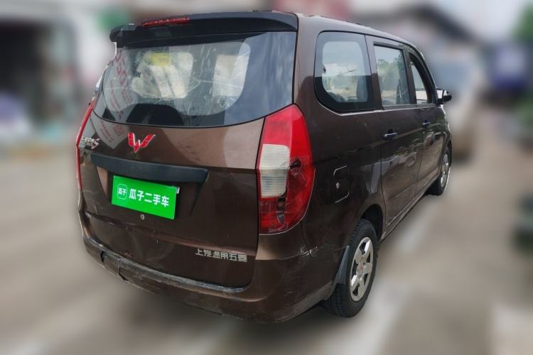 Used Wuling Hongguang 2015 1.2L S Base Model China V Standard Rear Right 45 Deg