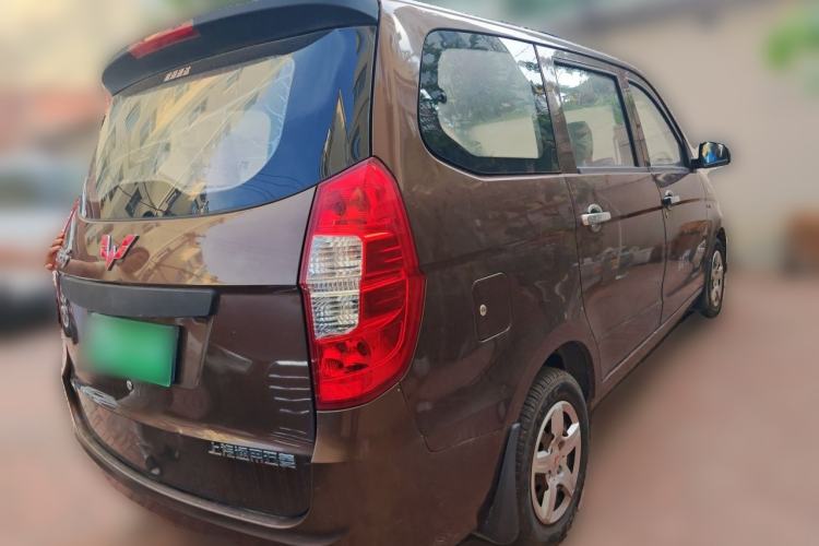Used Wuling Hongguang 2015 1.5L S Basic Version China V Standard Rear Right 45 Deg