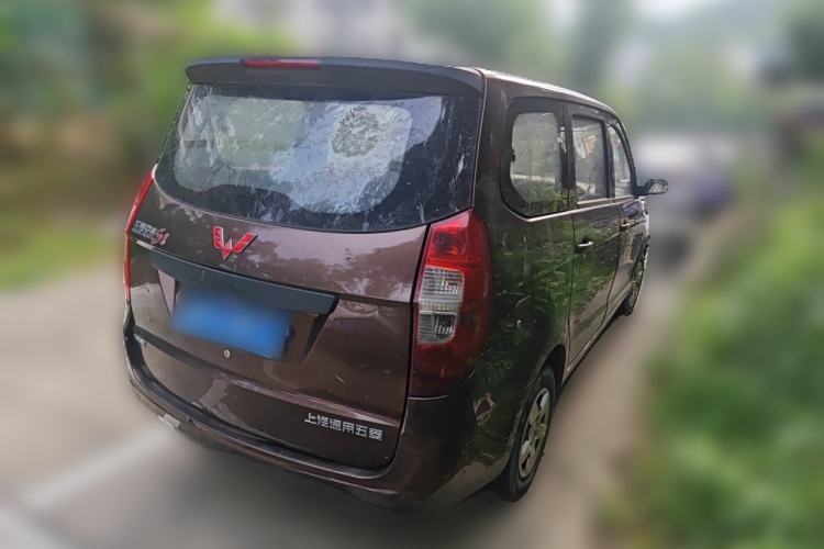 Used Wuling Hongguang 2015 1.5L S Base Model China IV Rear Right 45 Deg