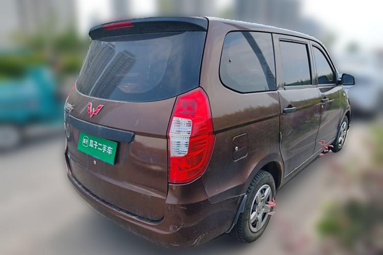 Used Wuling Hongguang 2015 1.2L S Base Model China V Standard Rear Right 45 Deg