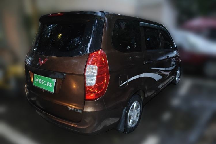 Used Wuling Hongguang 2015 1.5L S Basic Version China V Standard Rear Right 45 Deg