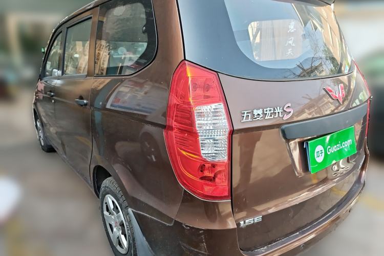 Used Wuling Hongguang 2015 1.5L S Basic Version China V Standard Rear Left 45 Deg