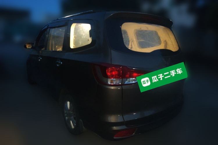 Used Wuling Hongguang 2015 1.5L S1 Standard China V-Emission Standards Rear Left 45 Deg