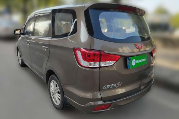 Used Wuling Hongguang 2015 1.5L S1 Standard China V-Emission Standards Rear Left 45 Deg