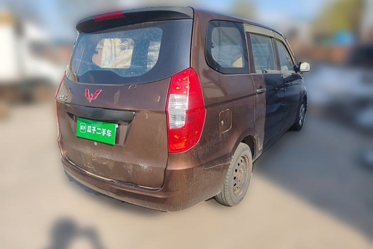Used Wuling Hongguang 2015 1.5L S Base Model China IV Rear Right 45 Deg