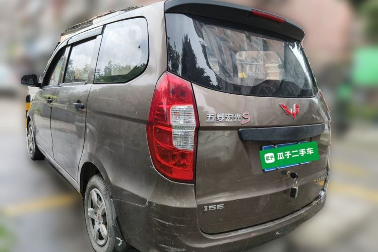 Used Wuling Hongguang 2015 1.5L S Basic Version China V Standard Rear Left 45 Deg