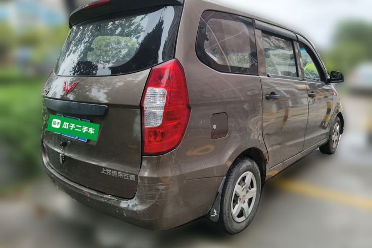 Used Wuling Hongguang 2015 1.5L S Basic Version China V Standard Rear Right 45 Deg