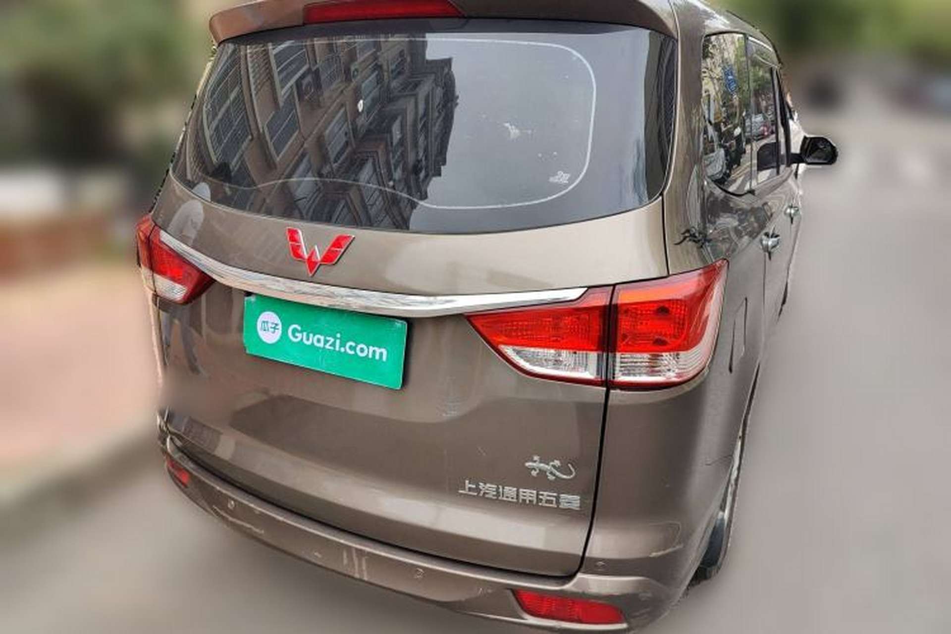 Used Wuling Hongguang 2015 1.5L S1 Standard China V-Emission Standards Rear Right 45 Deg