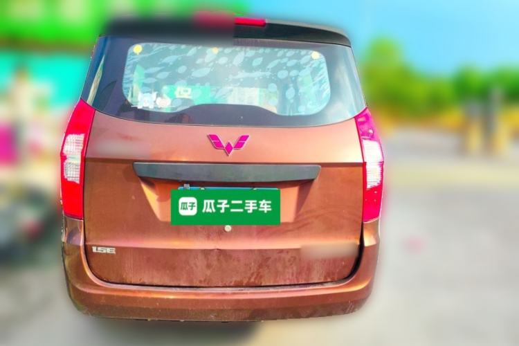 Used Wuling Hongguang 2015 1.5L S Basic Version China V Standard Rear