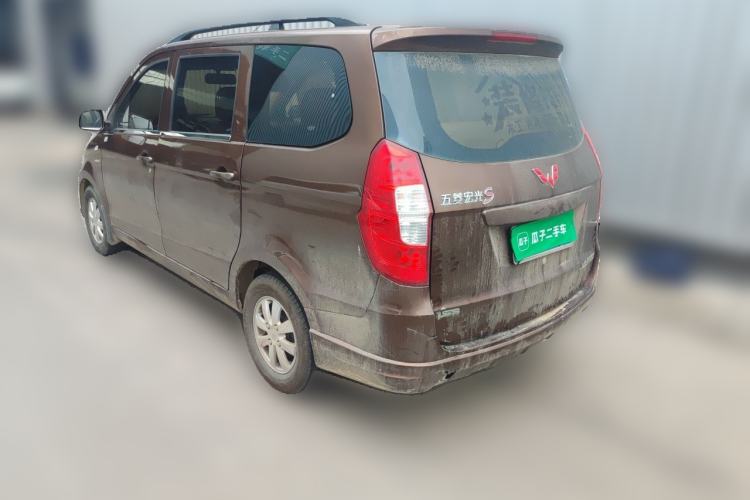 Used Wuling Hongguang 2015 1.5L S Basic Version China V Standard Rear Left 45 Deg