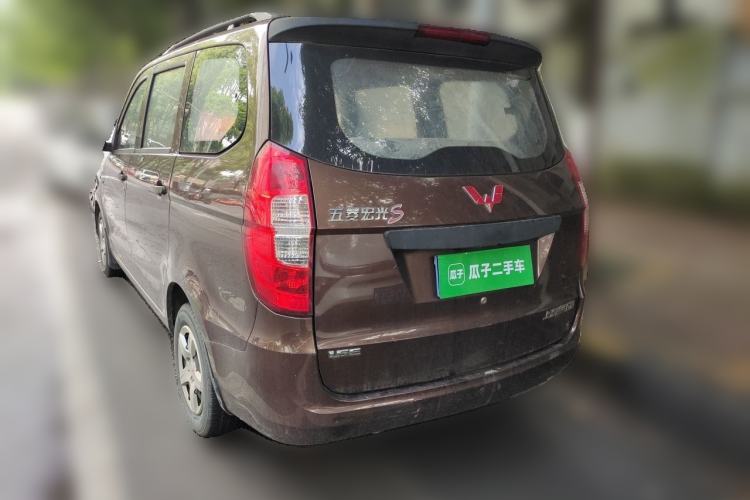 Used Wuling Hongguang 2015 1.5L S Basic Version China V Standard Rear Left 45 Deg