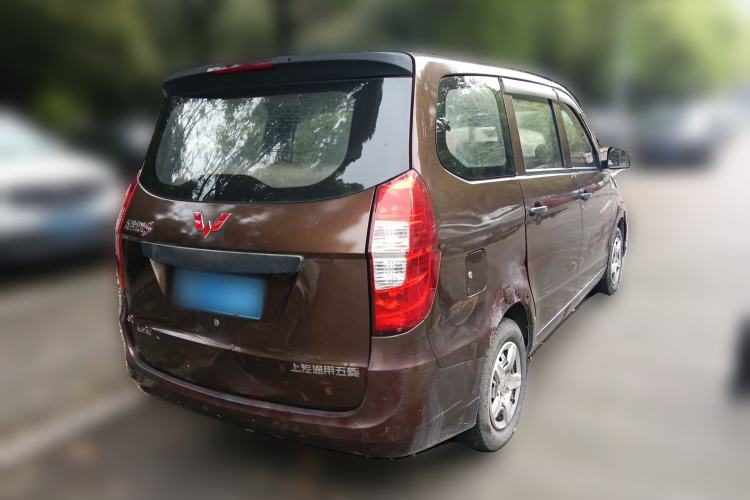 Used Wuling Hongguang 2015 1.2L S Base Model China V Standard Rear Right 45 Deg