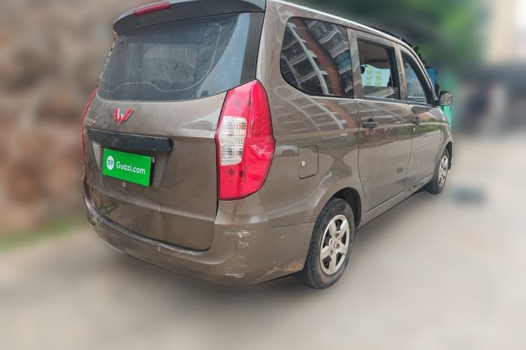 Used Wuling Hongguang 2015 1.5L S Basic Version China V Standard Rear Right 45 Deg
