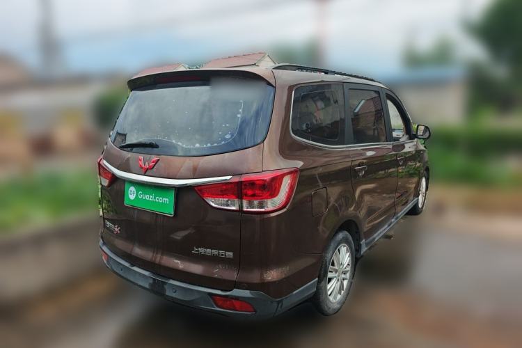 Used Wuling Hongguang 2015 1.5L S1 Comfort China V Standard Rear Right 45 Deg