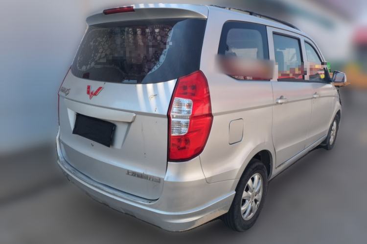 Used Wuling Hongguang 2015 1.2L S Base Model China V Standard Rear Right 45 Deg