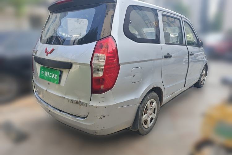 Used Wuling Hongguang 2015 1.5L S Basic Version China V Standard Rear Right 45 Deg