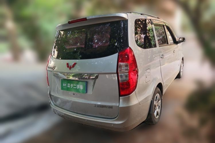 Used Wuling Hongguang 2015 1.2L S Base Model China V Standard Rear Right 45 Deg
