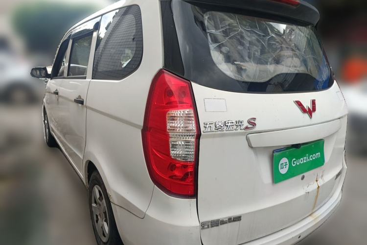 Used Wuling Hongguang 2015 1.5L S Basic Version China V Standard Rear Left 45 Deg