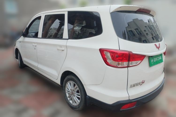 Used Wuling Hongguang 2015 1.5L S1 Standard China V-Emission Standards Rear Left 45 Deg