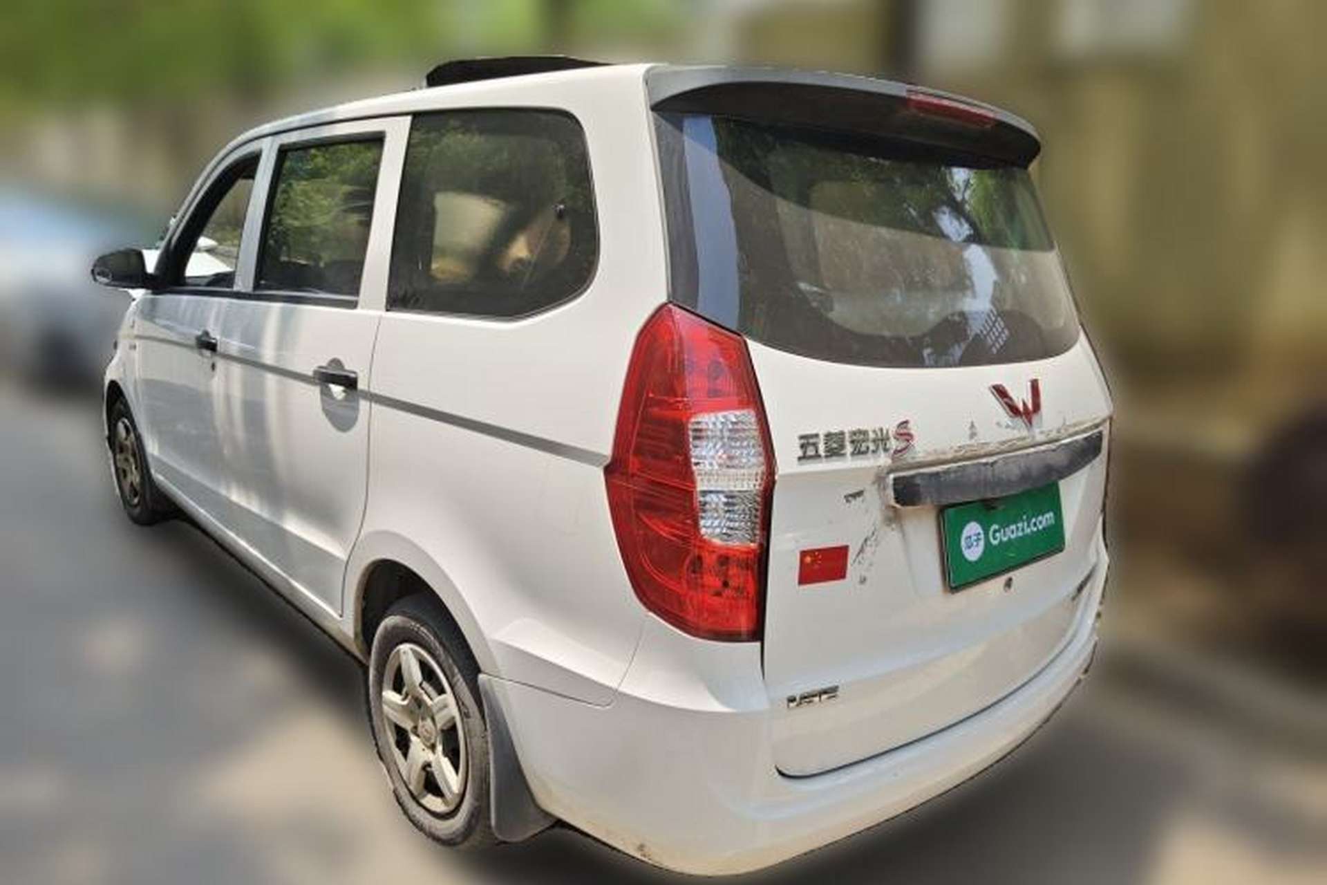 Used Wuling Hongguang 2015 1.5L S Basic Version China V Standard Rear Left 45 Deg