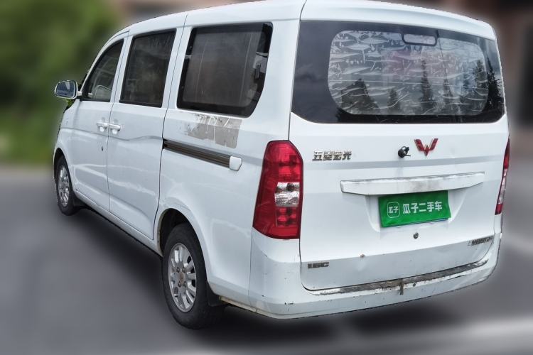 Used Wuling Hongguang 2015 1.5L S1 Standard China V-Emission Standards Rear Left 45 Deg