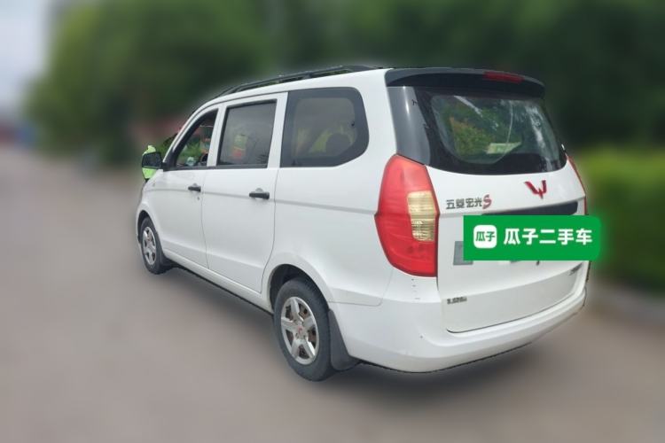 Used Wuling Hongguang 2015 1.2L S Base Model China V Standard Rear Left 45 Deg