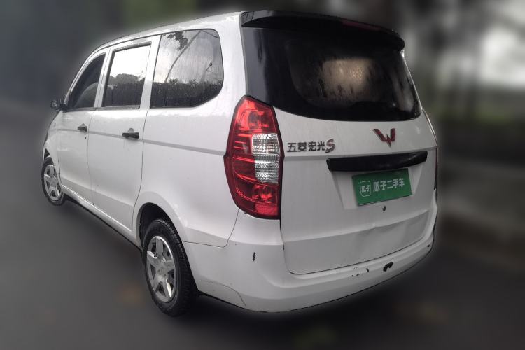 Used Wuling Hongguang 2015 1.5L S Basic Version China V Standard Rear Left 45 Deg