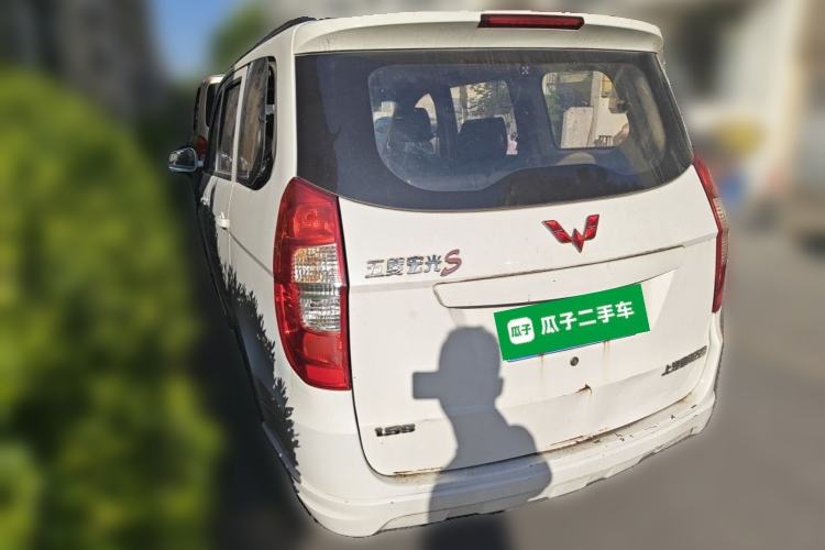 Used Wuling Hongguang 2015 1.5L S Basic Version China V Standard Rear Left 45 Deg
